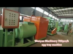 دستگاه تولید سینی تخم مرغ کاغذی کنترلی PLC 30-45 کیلووات قدرت تجهیزات تشکیل سینی تخم مرغ