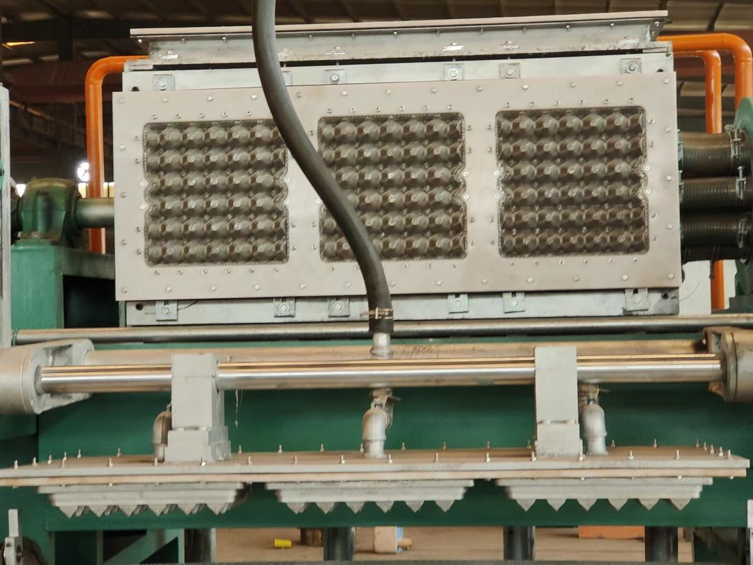 70-150KW 2000-3000 PCS / H ماشین ساخت سینی تخم مرغ روتاری خودکار کامل قیمت ماشین شکل دادن سینی تخم مرغ برای سینی تخم مرغ