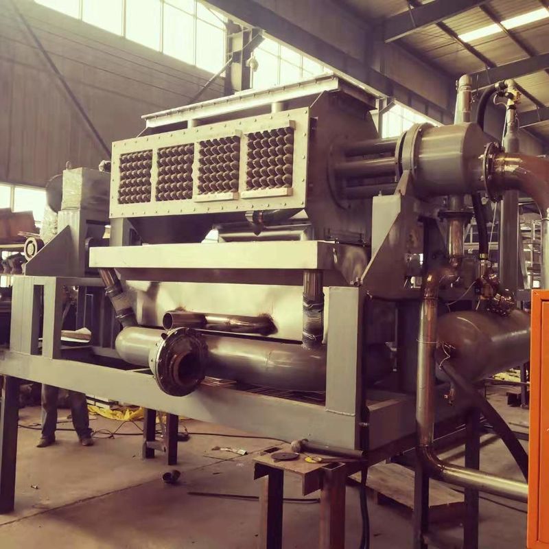 ماشین ظرف تخم مرغ چرخشی سرعت اقتصادی 6s/time مصرف کاغذ ضایعات 150kg/h-450kg/h