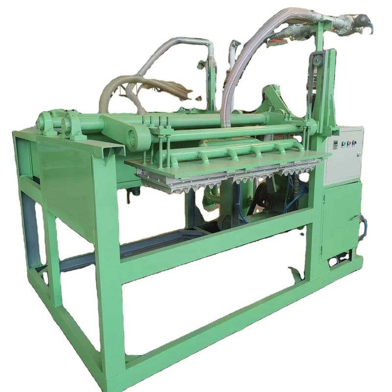 700-5000pcs در هر ساعت دستگاه شکل دادن سینی تخم مرغ کاغذی با خشک کن کمربند ناقل آجر