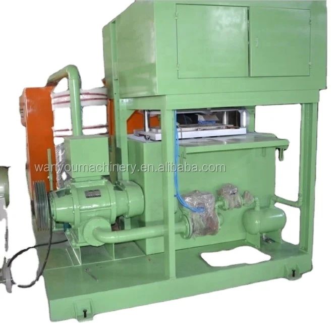 7.5KW موتور راننده کوچک ظرف تخم مرغ ساز ظرف تخم مرغ دستگاه قالب دادن پالپ برای بهره وری تولید
