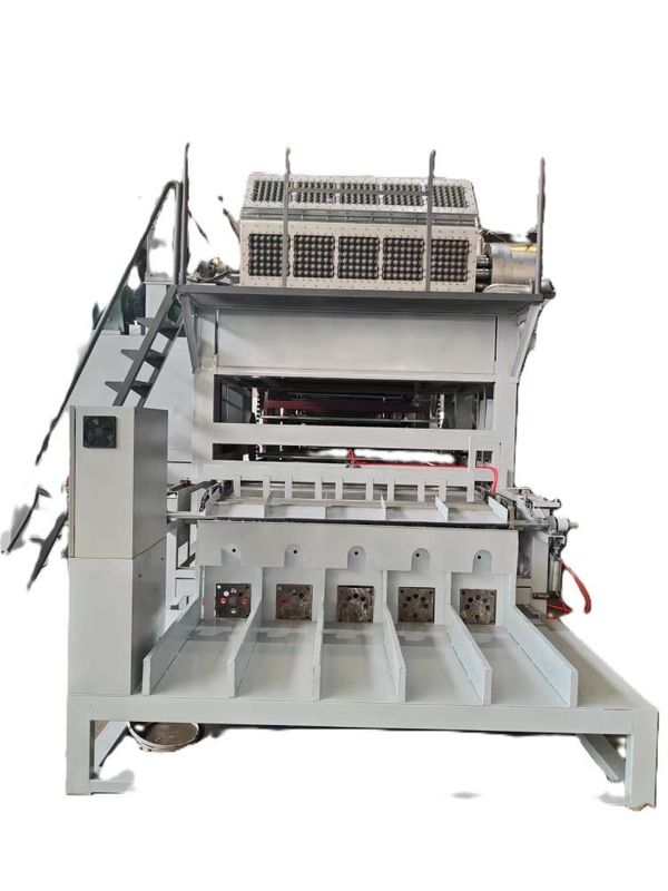 11KW هیدرولیک کاغذ پالپر کاغذ پالپ قالب گیری ماشین برای ولتاژ بالا 220V-440V کاغذ ظرف تخم مرغ کارتون و سیب ظرف خشک کردن