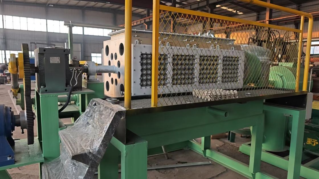 جدید WANYOU دستگاه سینی تخم مرغ کاغذی بازیافتی خودکار دستگاه قالب گیری خمیر دستگاه PLC صفحه نمایش لمسی کنترلی 2500-3000 عدد در ساعت