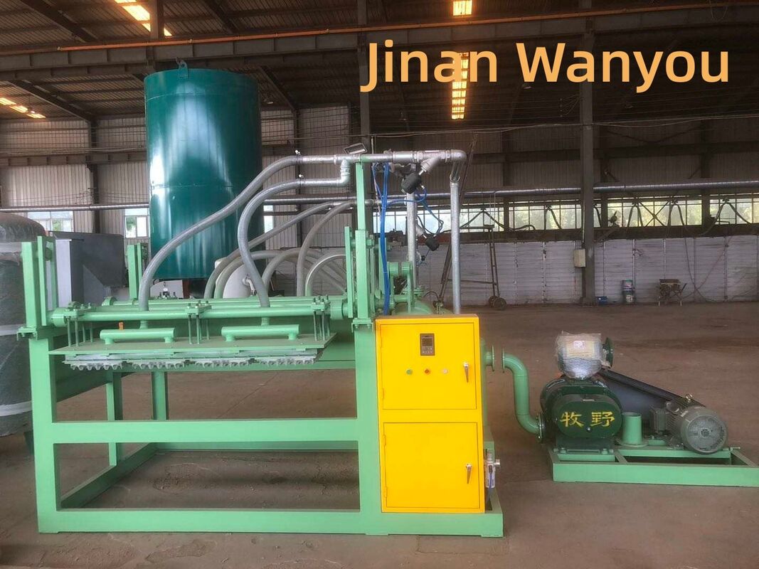 Semi Automatic Paper Egg Tray Machine Simple Structure With 1500 Pieces per Hour Designed for Small Business