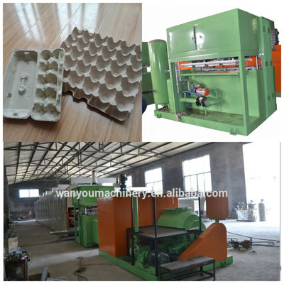 دستگاه ساخت جعبه تخم مرغ کوچک پالس کاغذی خودکار PLC 7.5KW