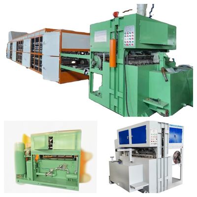 خط تولیدی ظرف تخم مرغ خودکار تولید پالپ 450kg/H