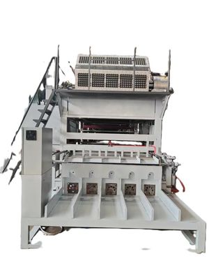 خط تولید سینی تخم مرغ کاغذی سازگار با محیط زیست ماشین شکل گیری چرخش متقابل 45KW-200kw ماشین سینی تخم مرغ با ظرفیت بزرگ