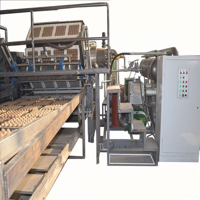 3000pcs/h کاغذ بازیافت شده جعبه تخم مرغ ساخت ماشین روتاری نوع سرعت بالا