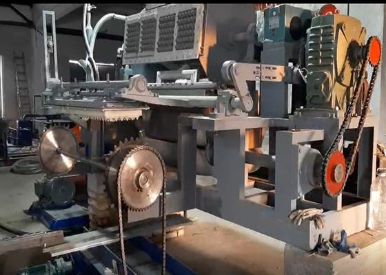 قالب گیری پالپ ماشین کوچک 200KW خودکار ظرف تخم مرغ برای کسب و کار خانگی